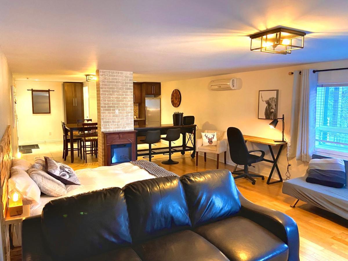 Superbe Condo A 5 Minutes Du Mont Orford Zewnętrze zdjęcie